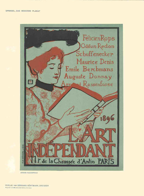ARMAND RASSENFOSSE L'Art Independant, 1897