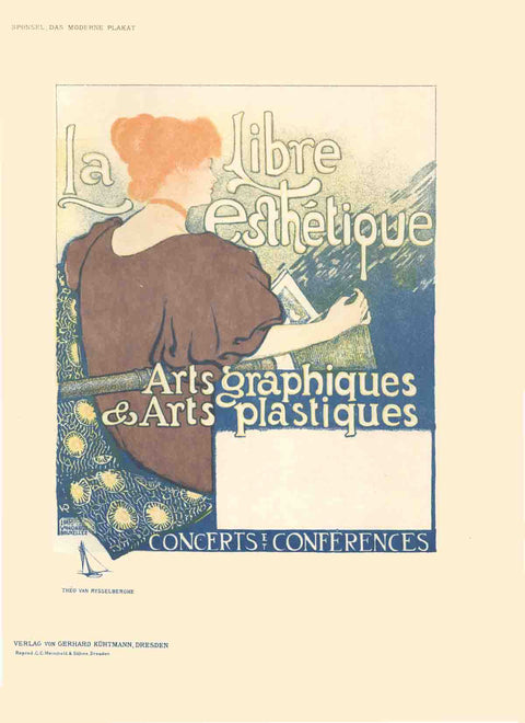 THEO VAN RYSSELBERGHE La Libre Esthetique, 1897