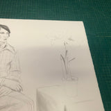 DAVID HOCKNEY Yves Marie with Flowers, 1974 - Signed