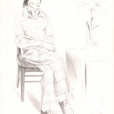 DAVID HOCKNEY Yves Marie with Flowers, 1974 - Signed