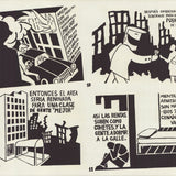 BLACK CAT COLLECTIVE Liberation of Puerto Rico Panel 3 (Black), 1989