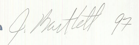 JENNIFER BARTLETT American Dance Festival, 1997 - Signed