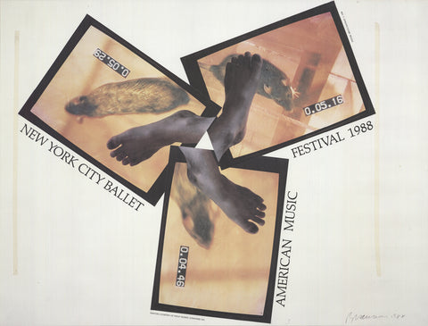 BRUCE NAUMAN New York City Ballet 1988, 1988