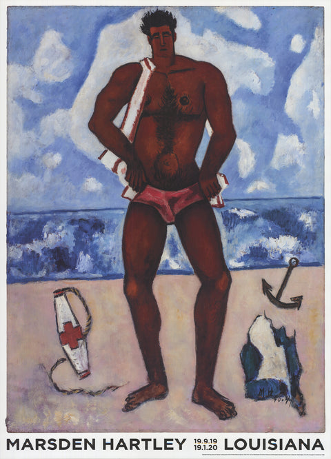 MARSDEN HARTLEY Canuck Yankee Lumberjack at Old Orchard Beach, Maine, 2019