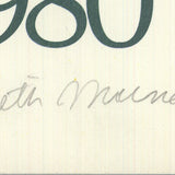 ELIZABETH MURRAY American Dance Festival 1980, 1980 - Signed