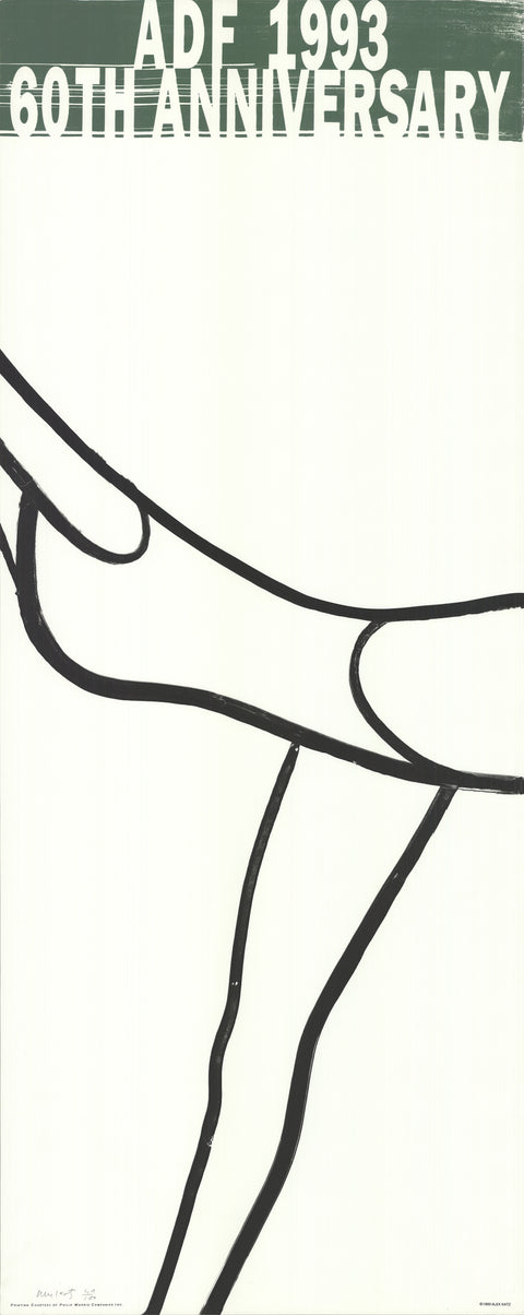 ALEX KATZ American Dance Festival 1993, 1993 - Signed