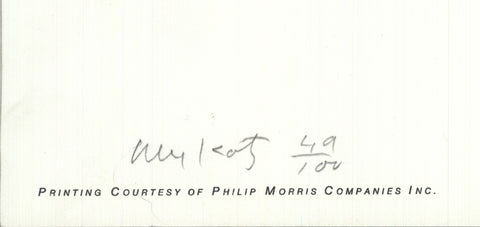 ALEX KATZ American Dance Festival 1993, 1993 - Signed