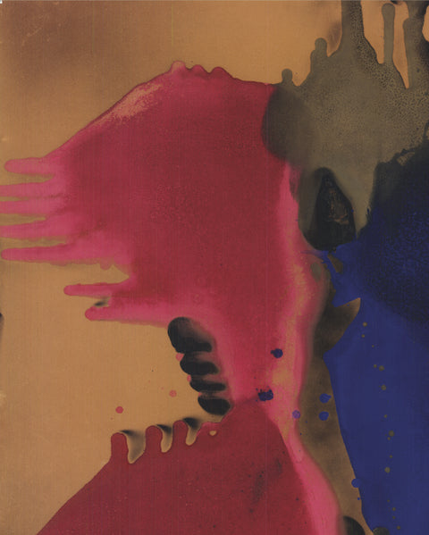 YVES KLEIN Untitled, Coloured Fire Painting (FC17), 2019