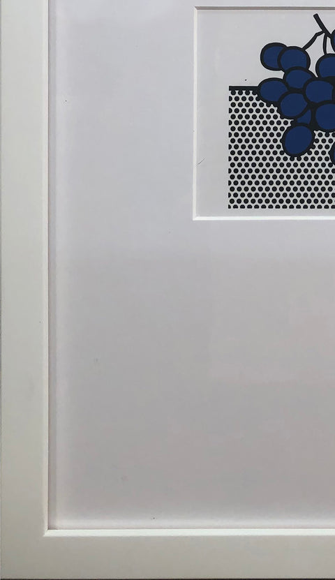 ROY LICHTENSTEIN Blue Grapes Invitation, 1972