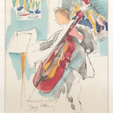 JACQUES VILLON Composition avec contrebasse, 1965
