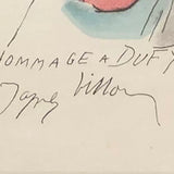 JACQUES VILLON Composition avec contrebasse, 1965
