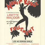 RENE GRUAU Moulin Rouge Lisette Malidor