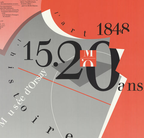 PHILIPPE APELOIG Musee d'Orsay, 1987 - Signed