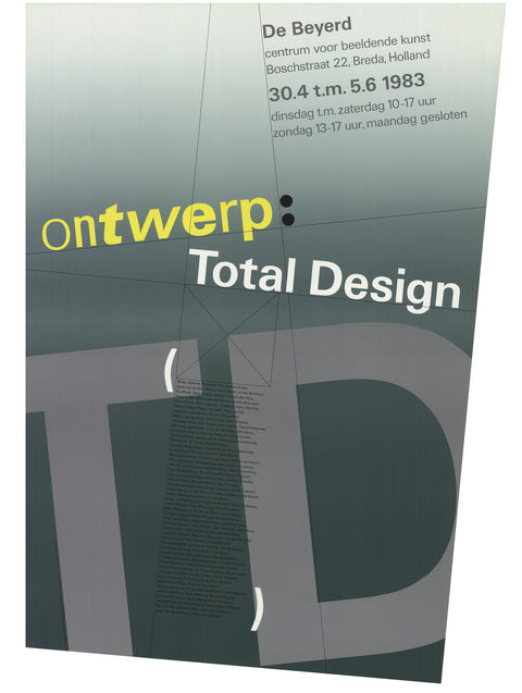 ARTIST UNKNOWN Ontwerp: Total Design, 1984