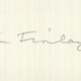 IAN HAMILTON FINLAY Homage to Mozart, 1970 - Signed