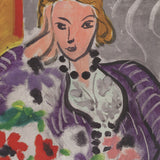 HENRI MATISSE Purple Robe and Anemones, 2004