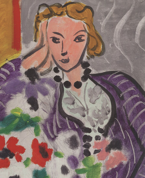 HENRI MATISSE Purple Robe and Anemones, 2004