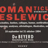 ROMAN CIESLEWICZ Overview 1955-1994, 1994