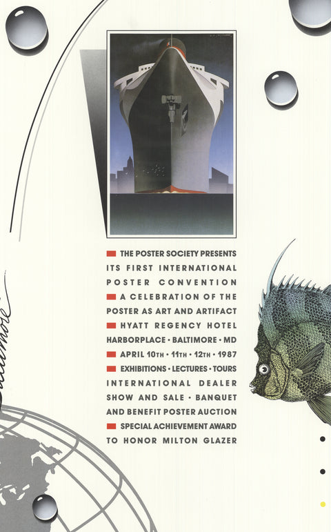 BOB HELSEY 1987 Poster Convention, 1987