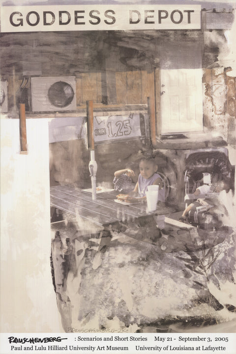 ROBERT RAUSCHENBERG Goddess Depot, 2005