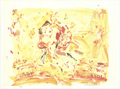 CECILY BROWN American Dance Festival, 2001 - Signed