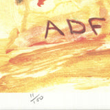 CECILY BROWN American Dance Festival, 2001 - Signed