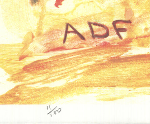 CECILY BROWN American Dance Festival, 2001 - Signed