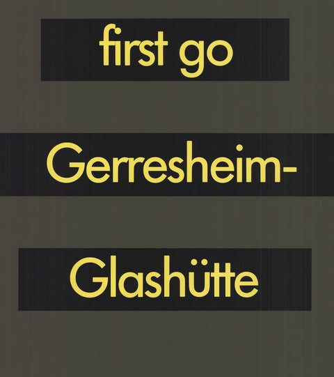 REINHARD MUCHA Galerie Hetzler, 1985