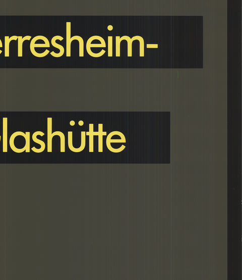 REINHARD MUCHA Galerie Hetzler, 1985