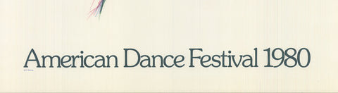 ELIZABETH MURRAY American Dance Festival 1980, 1980