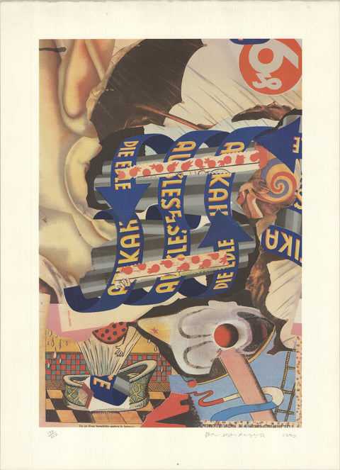 BRUCE HELANDER Storm Showers, 1990 - Signed