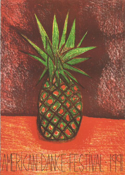 RAFAEL FERRER American Dance Festival 1991, 1991 - Signed