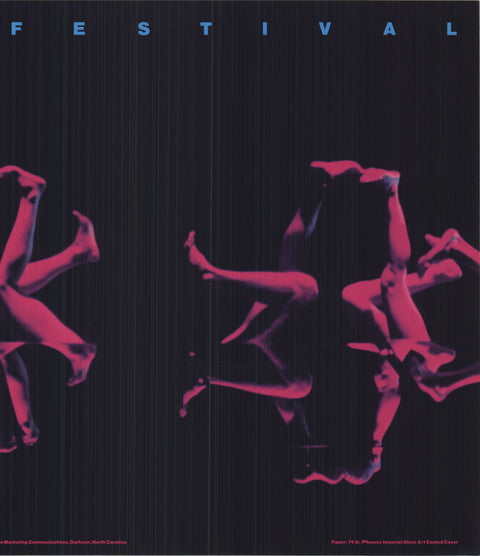 JIMMY WILLIAMS American Dance Festival 1986, 1986