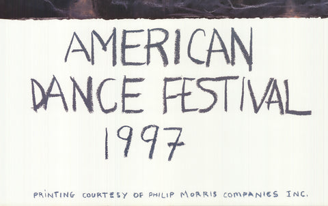 JENNIFER BARTLETT American Dance Festival 1997, 1997