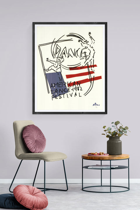 JUDY RIFKA American Dance Festival 1982, 1982 - Signed