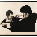 ROBERT LONGO Frank & Glenn, 1991 - Signed