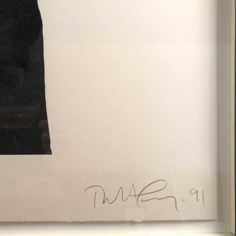 ROBERT LONGO Frank & Glenn, 1991 - Signed