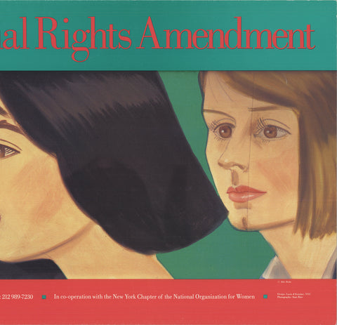ALEX KATZ Art Exhibit and Sale for the Passage of the Equal Rights Amendment, 1972