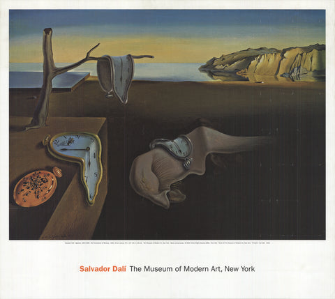 SALVADOR DALI The Persistence of Memory, 2004