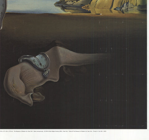 SALVADOR DALI The Persistence of Memory, 2004