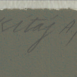 R.B. KITAJ Baghdad, 1972 - Signed