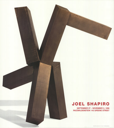 JOEL SHAPIRO Untitled, 1995, 1996