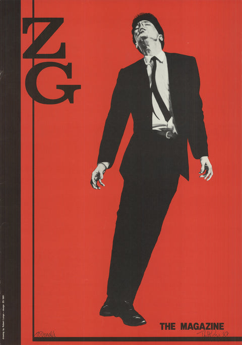 ROBERT LONGO ZG Magazine, Jack Goldstein, 1981 - Signed