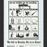 MARTIN KIPPENBERGER What God Reigns, I Can Do, 1992