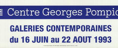 MARTIN KIPPENBERGER Application for a Retrospective by Roberto Ohrt, 1993