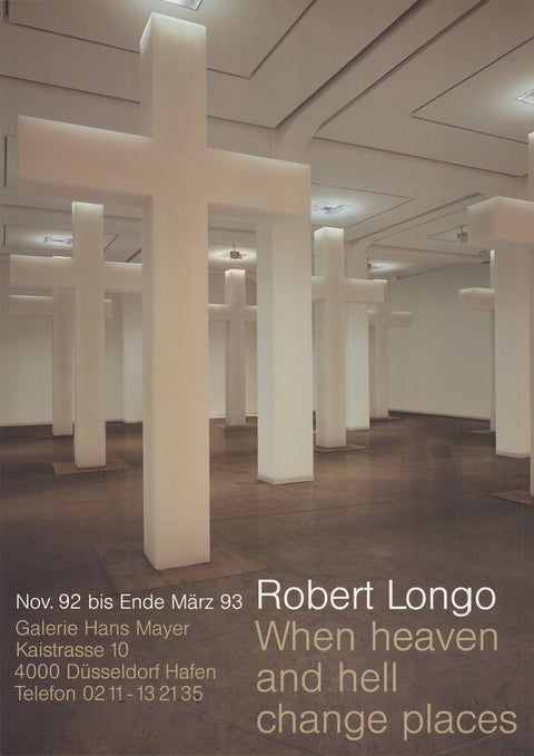 ROBERT LONGO When Heaven and Hell Change Places, 1992