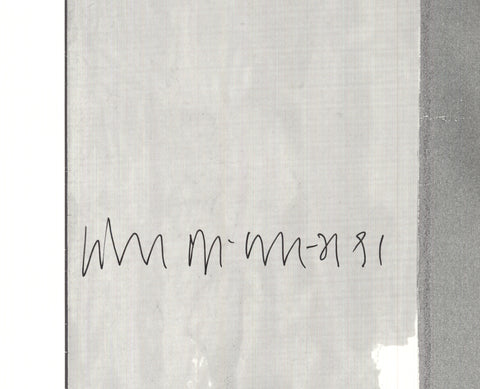 MARTIN KIPPENBERGER Pace/ Macgill, 1991 - Signed