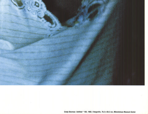 CINDY SHERMAN Untitled Still #103, 1982 - Signed
