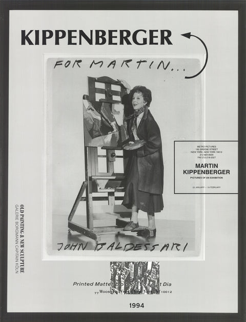 MARTIN KIPPENBERGER For Martin, 1994