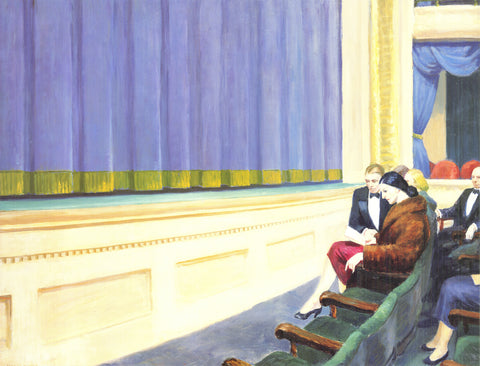 EDWARD HOPPER First Row Orchestra, 1997
